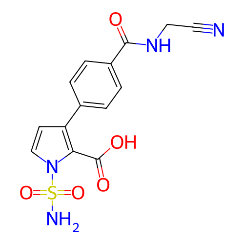 Chemical structure of BindingDB Monomer ID 791606