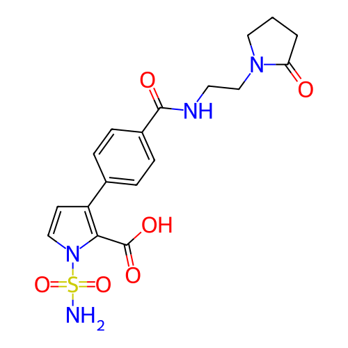 Chemical structure of BindingDB Monomer ID 791615