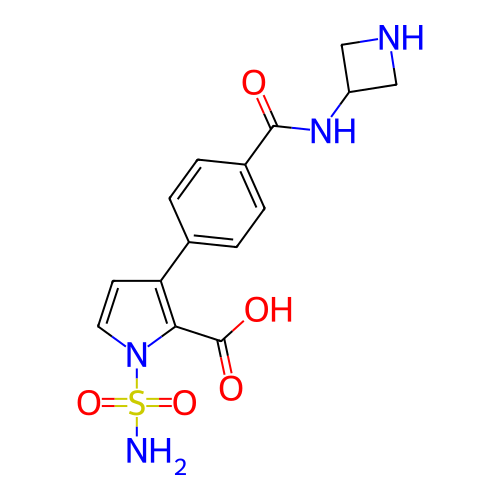 Chemical structure of BindingDB Monomer ID 791623