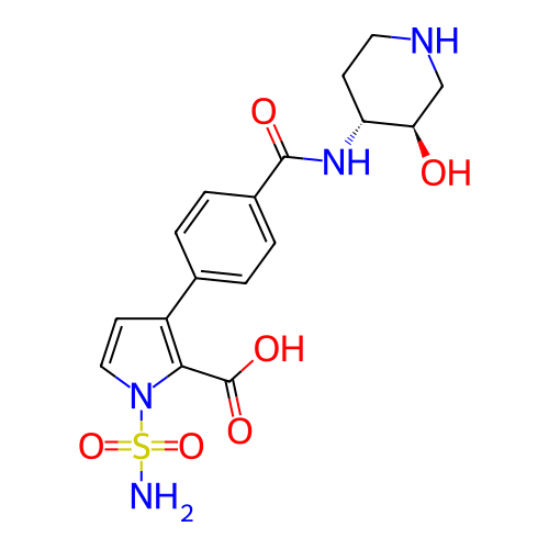 Chemical structure of BindingDB Monomer ID 791625