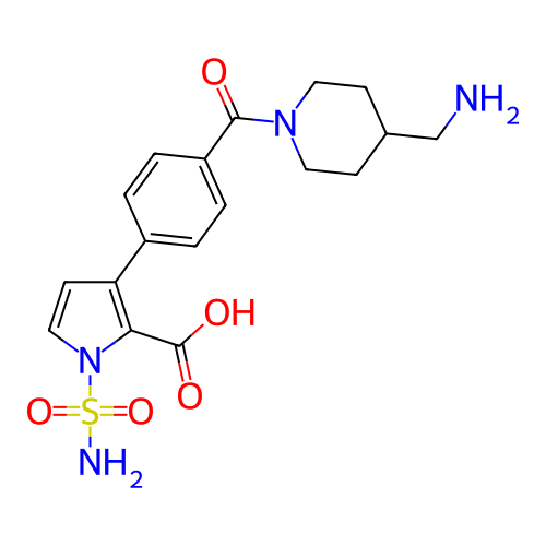 Chemical structure of BindingDB Monomer ID 791627