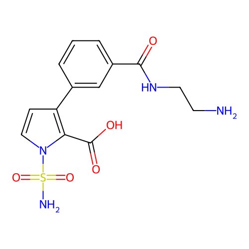 Chemical structure of BindingDB Monomer ID 791628