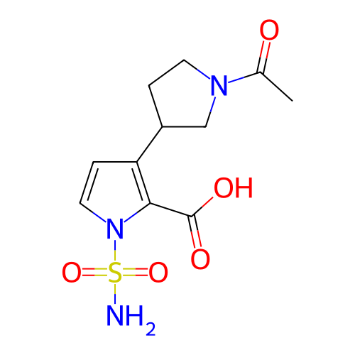 Chemical structure of BindingDB Monomer ID 791630