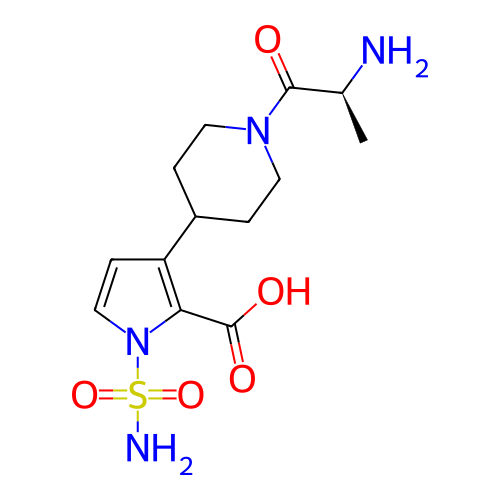 Chemical structure of BindingDB Monomer ID 791632