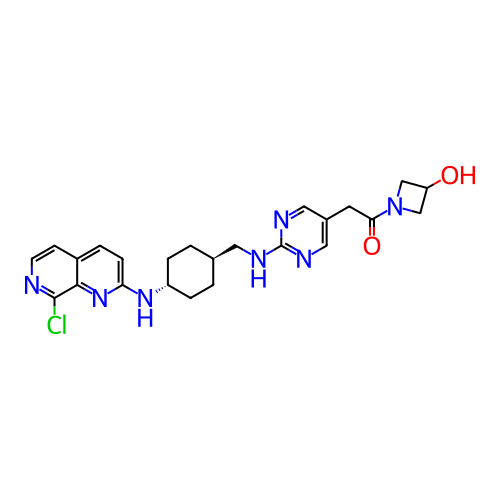 Chemical structure of BindingDB Monomer ID 791677
