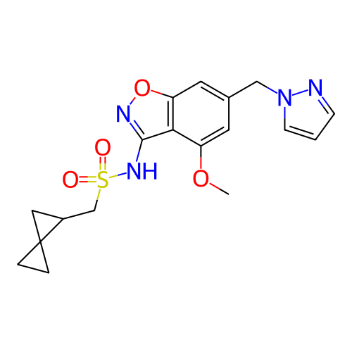 Chemical structure of BindingDB Monomer ID 791852