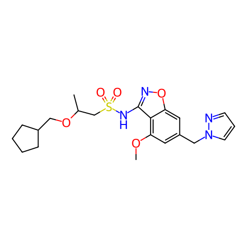 Chemical structure of BindingDB Monomer ID 791868