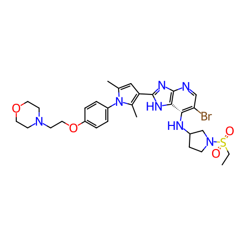 Chemical structure of BindingDB Monomer ID 791936