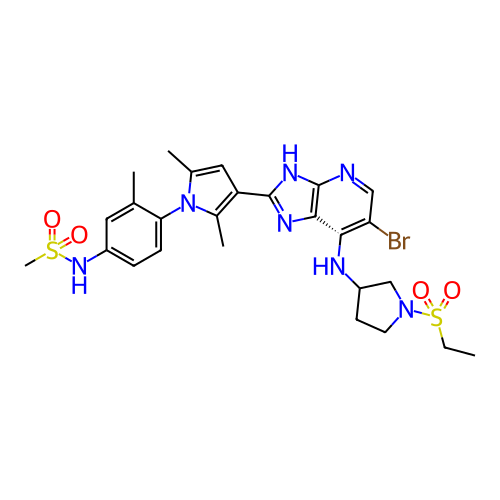Chemical structure of BindingDB Monomer ID 791940