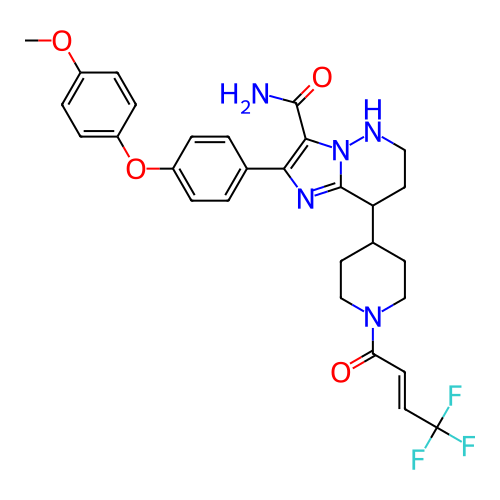 Chemical structure of BindingDB Monomer ID 792945