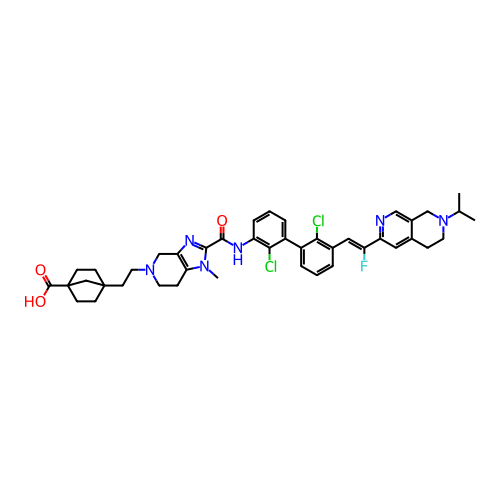 Chemical structure of BindingDB Monomer ID 792992