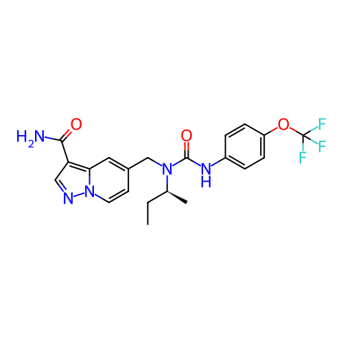 Chemical structure of BindingDB Monomer ID 793256