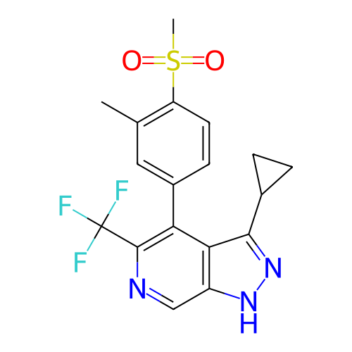 Chemical structure of BindingDB Monomer ID 794284