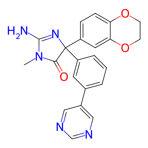 Chemical structure of BindingDB Monomer ID 796664