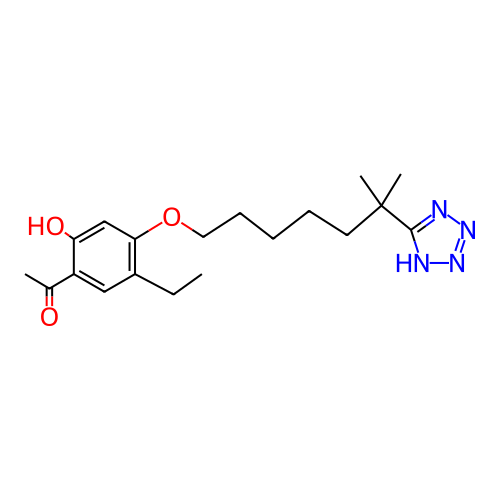 Chemical structure of BindingDB Monomer ID 81519