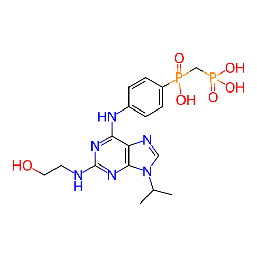 Chemical structure of BindingDB Monomer ID 81621