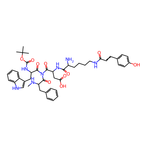 Chemical structure of BindingDB Monomer ID 81870