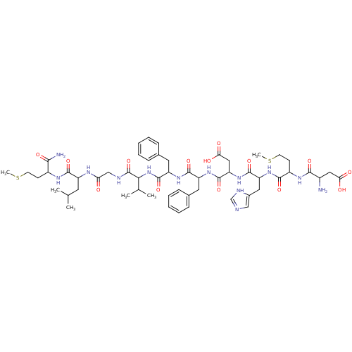 Chemical structure of BindingDB Monomer ID 81944