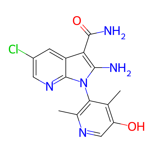 Chemical structure of BindingDB Monomer ID 83296