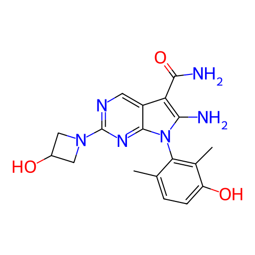 Chemical structure of BindingDB Monomer ID 83316
