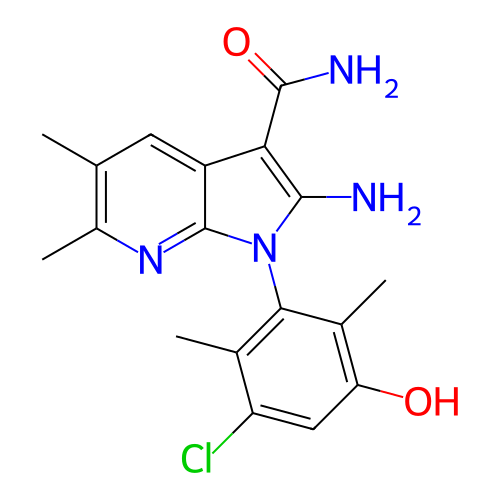 Chemical structure of BindingDB Monomer ID 83354