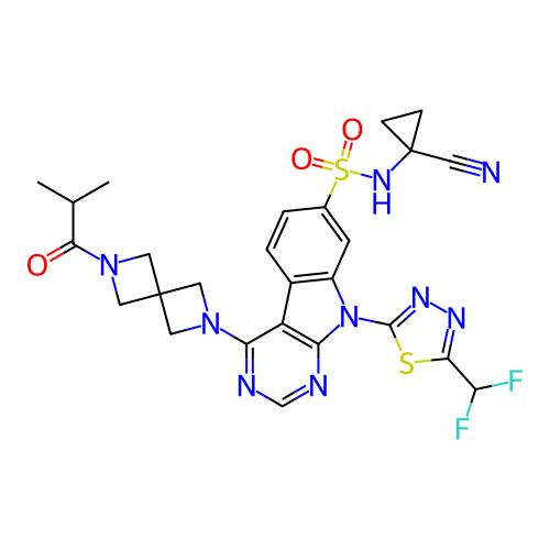 Chemical structure of BindingDB Monomer ID 83764
