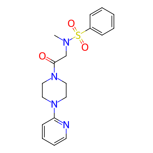 Chemical structure of BindingDB Monomer ID 84208