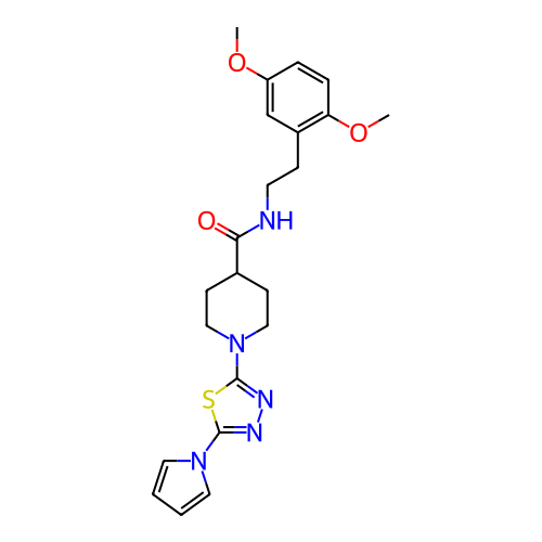 Chemical structure of BindingDB Monomer ID 84210