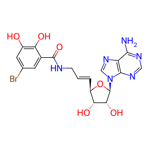 Chemical structure of BindingDB Monomer ID 84480