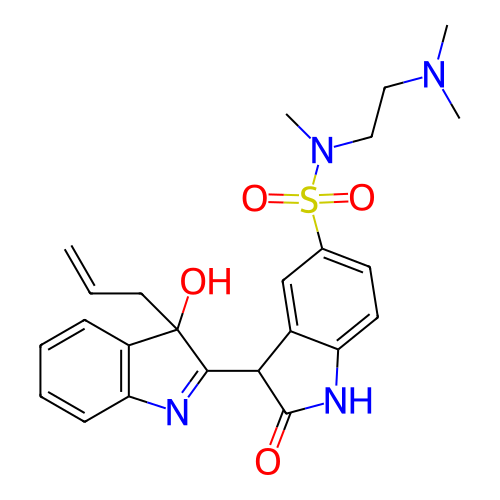 Chemical structure of BindingDB Monomer ID 84555