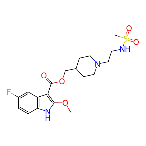 Chemical structure of BindingDB Monomer ID 85020