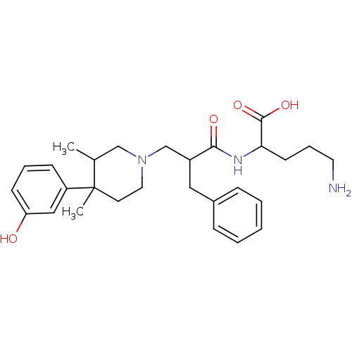Chemical structure of BindingDB Monomer ID 86965