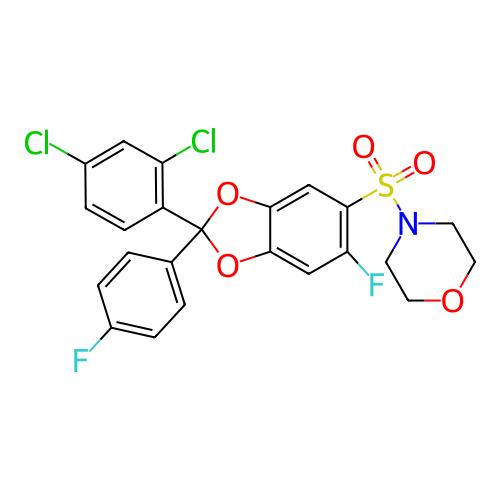 Chemical structure of BindingDB Monomer ID 87009