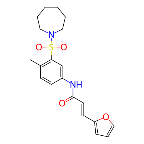 Chemical structure of BindingDB Monomer ID 89300