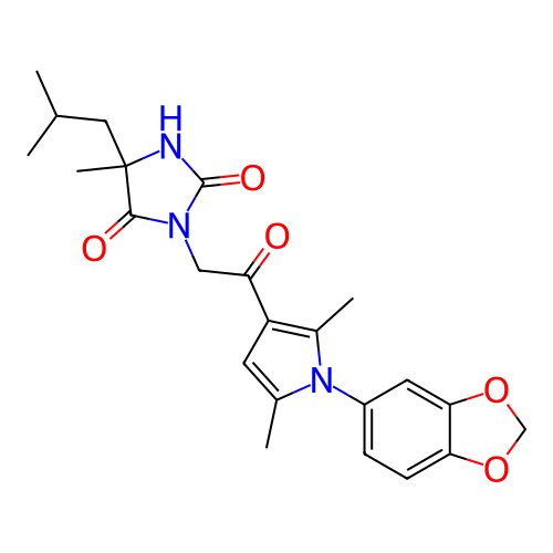 Chemical structure of BindingDB Monomer ID 90269
