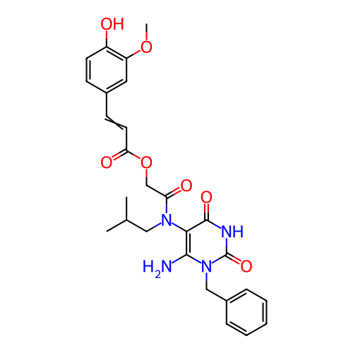 Chemical structure of BindingDB Monomer ID 91192