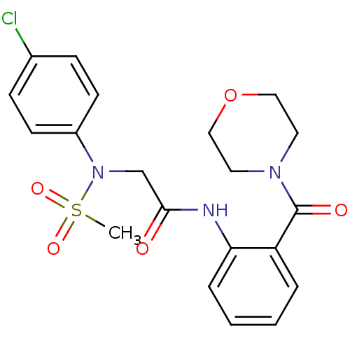 Chemical structure of BindingDB Monomer ID 91750