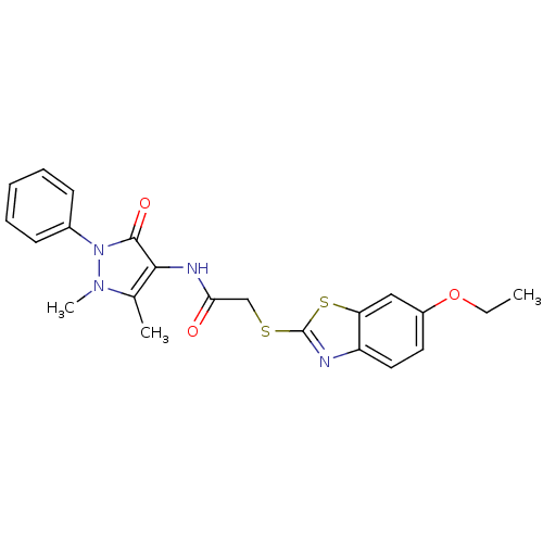 Chemical structure of BindingDB Monomer ID 91796
