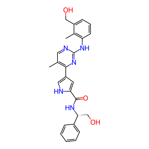 Chemical structure of BindingDB Monomer ID 92109