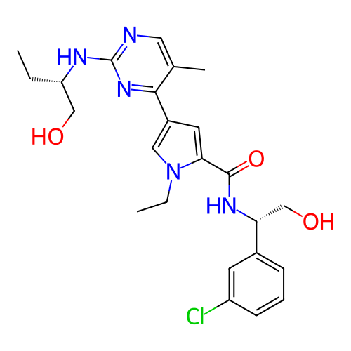 Chemical structure of BindingDB Monomer ID 92216