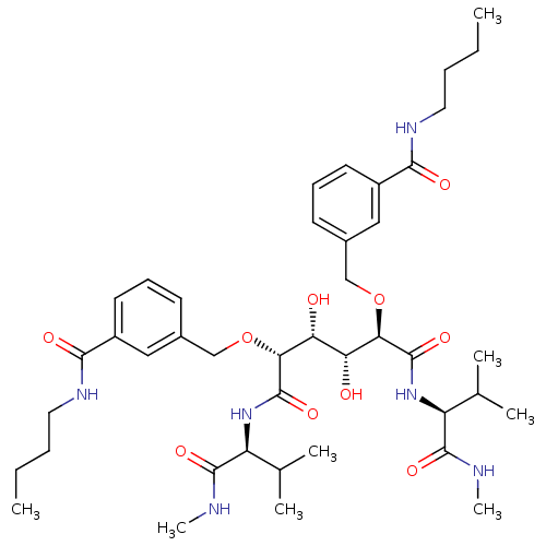 Chemical structure of BindingDB Monomer ID 93245