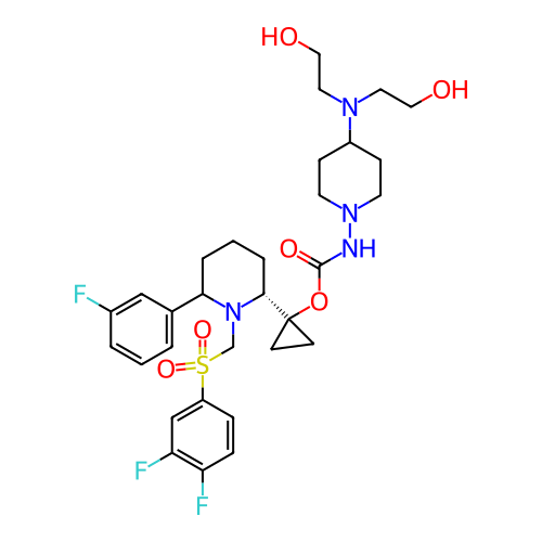 Chemical structure of BindingDB Monomer ID 93325