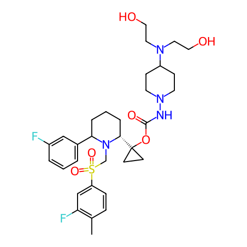 Chemical structure of BindingDB Monomer ID 93327
