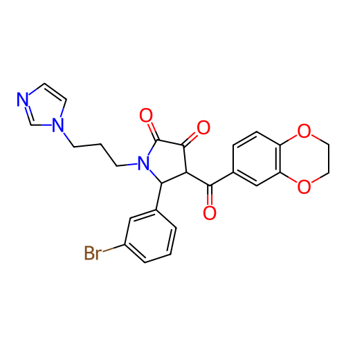 Chemical structure of BindingDB Monomer ID 95296