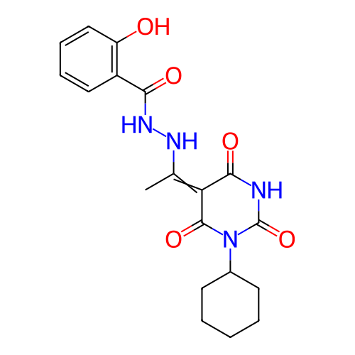 Chemical structure of BindingDB Monomer ID 96500