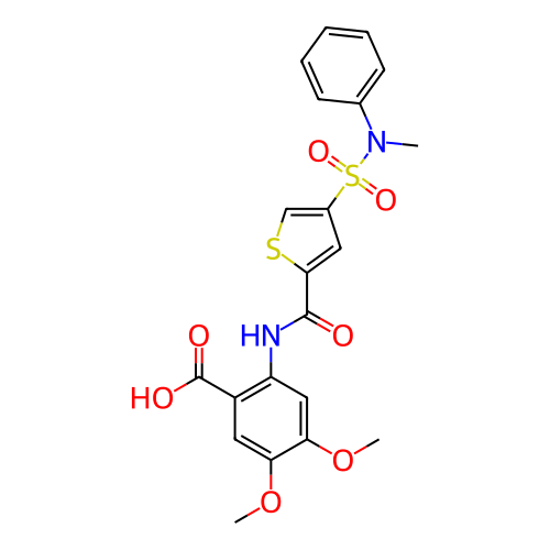 Chemical structure of BindingDB Monomer ID 96507