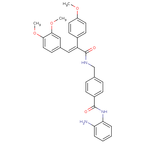 Chemical structure of BindingDB Monomer ID 97684