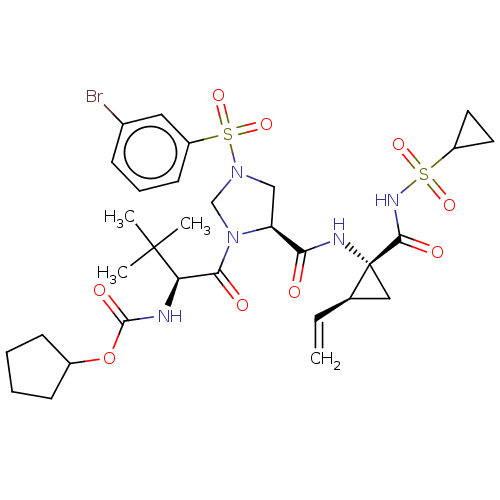 Chemical structure of BindingDB Monomer ID 97754