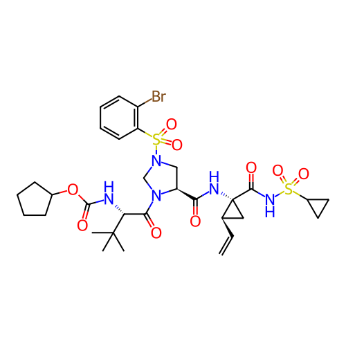 Chemical structure of BindingDB Monomer ID 97800